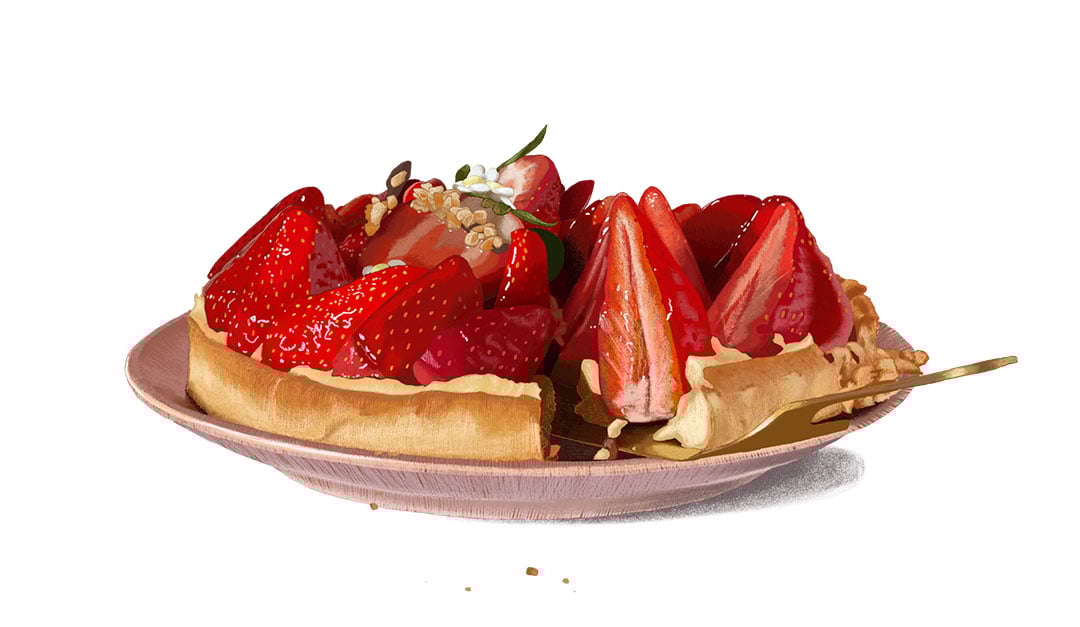 Tarte aux fraises Tarte aux fraises